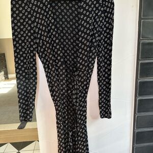 Flynn Skye Black and White Polka Dot Jumpsuit